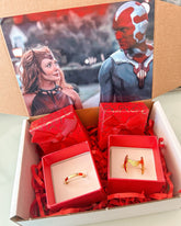 Set de anillos Wanda y visión